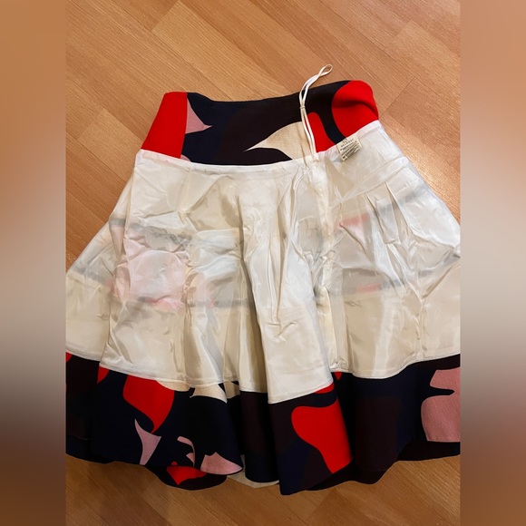 Delpozo Multi-color Flared Mini Skit - Picture 4 of 12